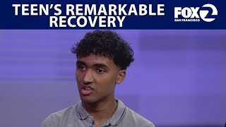 Bay Area teen shares remarkable recovery after brain injury | KTVU