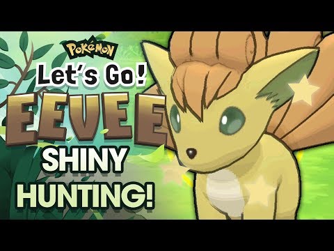 Live Shiny Vulpix Hunting Pokemon Let S Go Pikachu Let S Go Eevee Shiny Hunting W Feintattacks Youtube