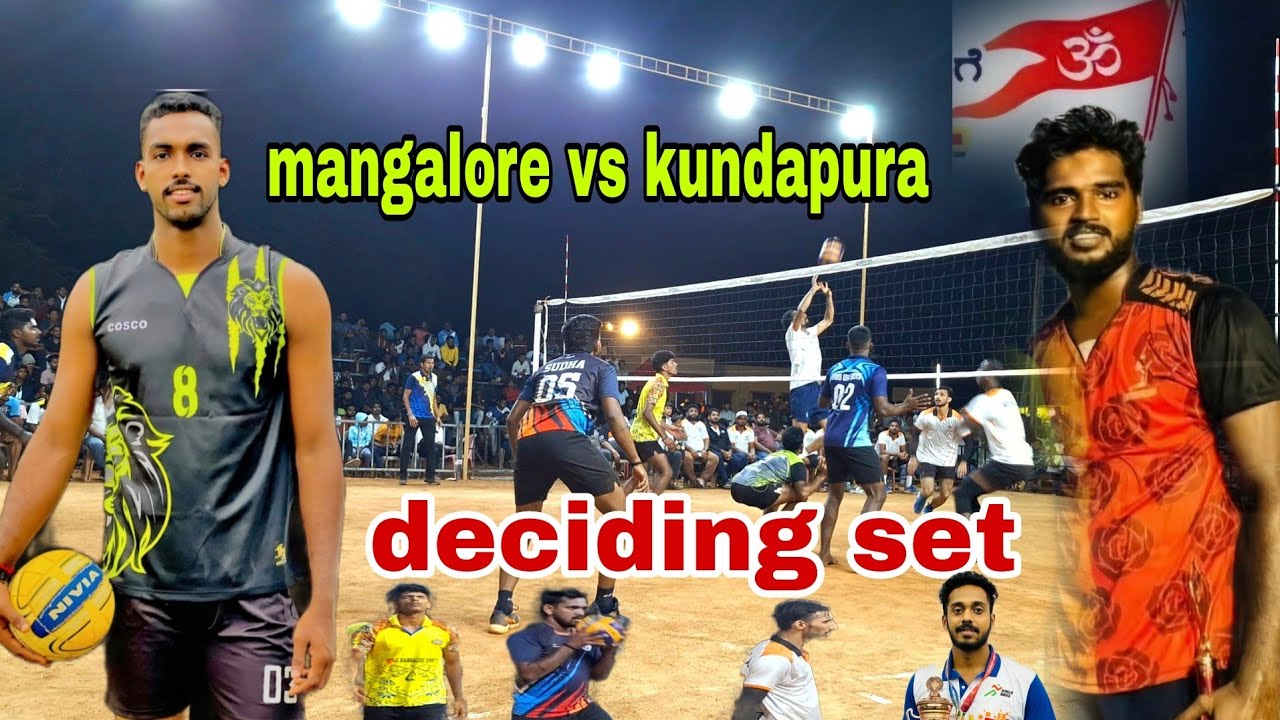 kundapur vs mangalore deciding set naveen kanchan Nikhil shetty pacha naveed harsha