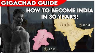 How To Form India - Victoria 3 GigaChad Guide - Sikh Empire to India in 30 Years