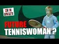 Enfant star  elle veut devenir la future star du tennis   a se discute