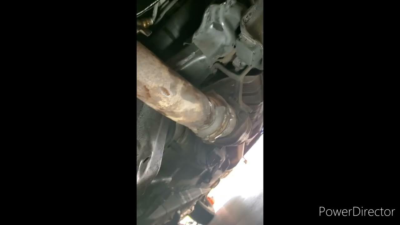 2003 Honda Accord power steering hose replacement - YouTube