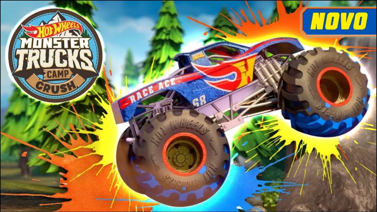 Pista De Corrida Hot Wheels Monster Trucks Radicais Extremo