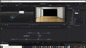 3D camera projection in DaVinci Resolve Fusion