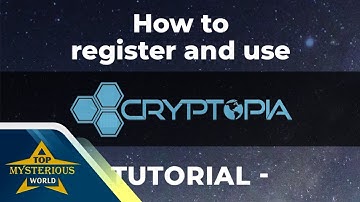 How to create an account and start trading on Cryptopia exchange?