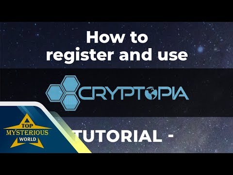 How to create an account and start trading on Cryptopia exchange?