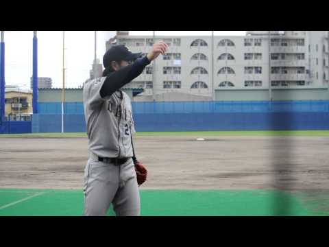 20110726 ナゴヤ球場 オリックス先発 甲斐拓哉 プレイボール前