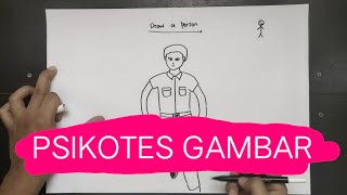 PSIKOTES GAMBAR Tes Wartegg, Draw a Person, Draw a Tree, HouseTreePerson | PSIKOTES