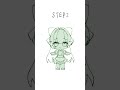 Start with a Basic Sketch! ✨ How to Draw a Chibi Character #howto #illustration #shorts
