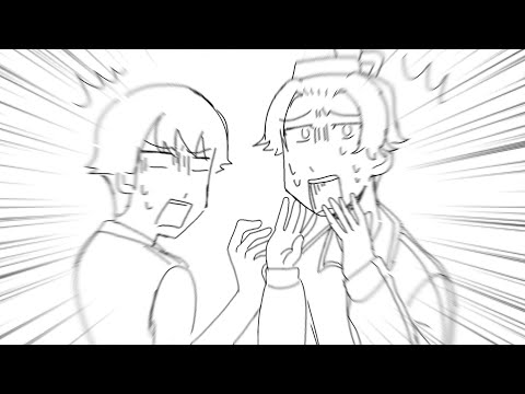 【ギャグマンガ日和】青鬼グルメレースパロ(飛鳥組)