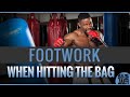 Michael Jai White on Footwork When Hitting the Bag