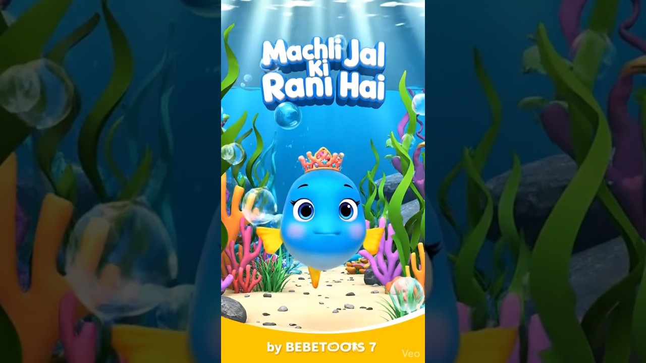 Machli Jal Ki Rani Hai 🐟 | Fun Water Rhyme for Kids | Bebetons 7 