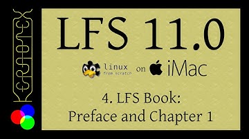 4. LFS Book: Preface and Chapter 1 -  LFS 11.0 on iMac