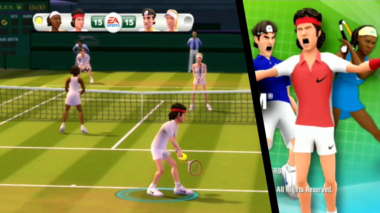 Grand Slam Tennis Wii Gameplay Youtube