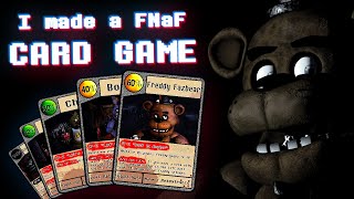 I Made A Fnaf Card Game Tcg