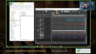 [7/9] Creating Youth Orchestra Virtual Performances | Audio Mixing on Cakewalk
