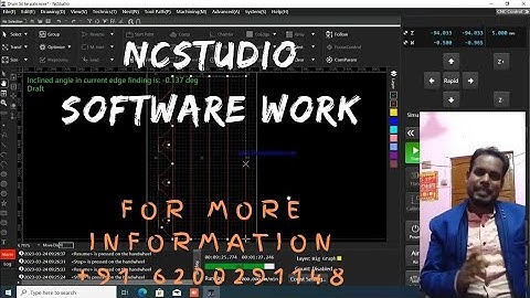 Ncstudio Software working #onlineclasses #autocad #fiberlaser #nesting #cypcut #lasercutting#border