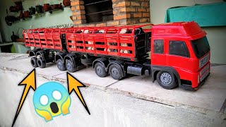 caminhão de brinquedo arqueado miniatura｜Pesquisa do TikTok