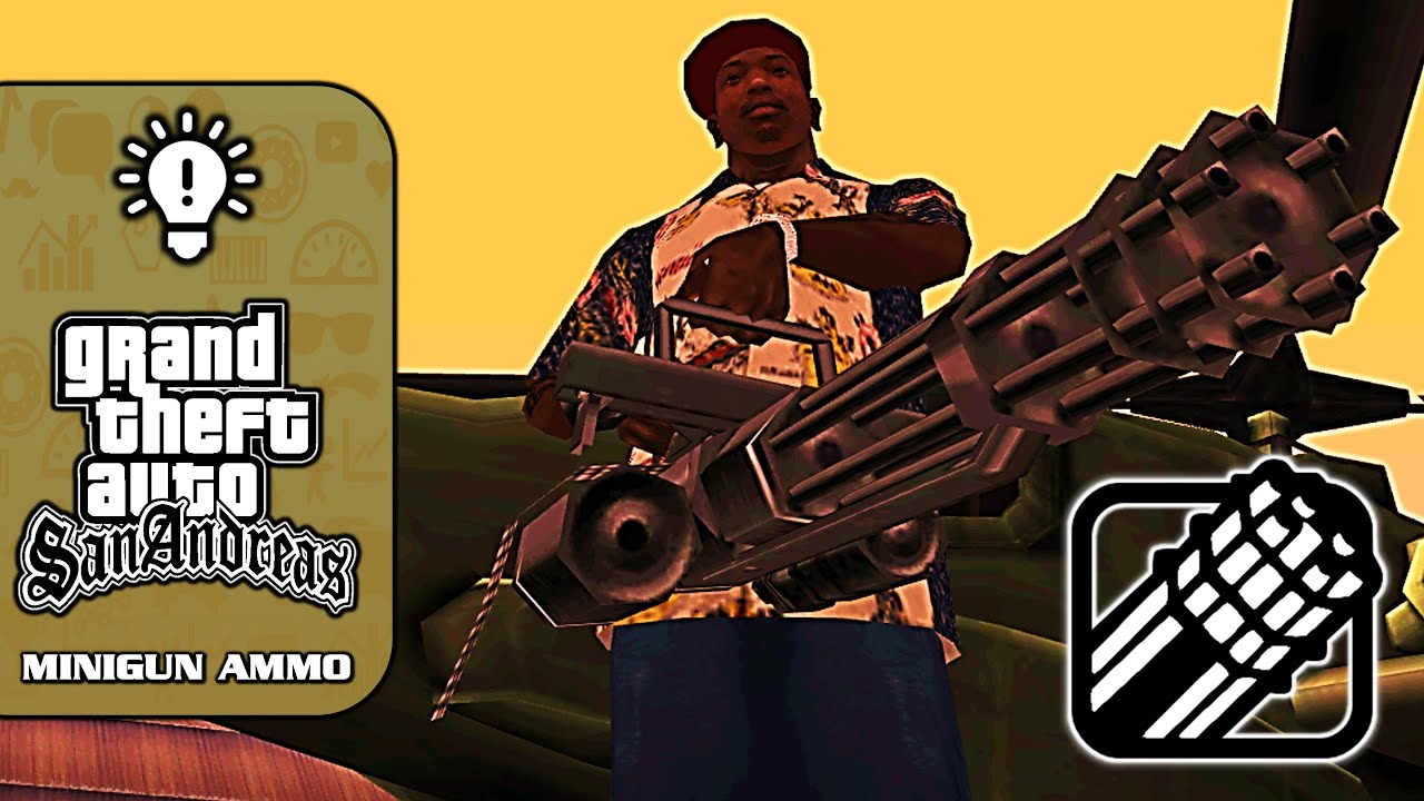 GTA San Andreas: How to get a MINIGUN! 