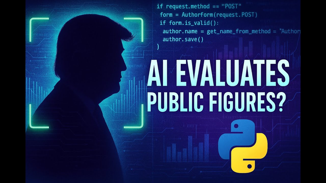 Python Trump AI evaluates Donald Trump? AND ALL VIDEO IS CREATED BY PYTHON? - YouTube