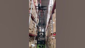 1.0-1.5T 3-way pallet stacker Stand-on Driving type