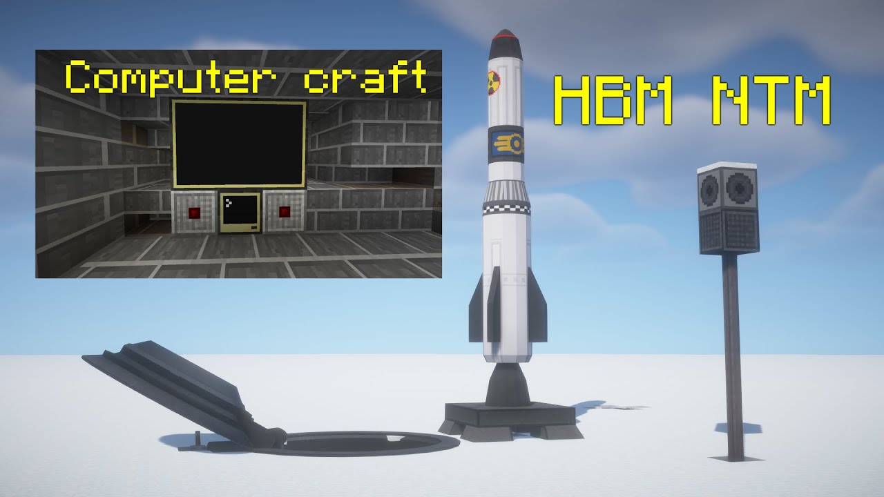 Computer Craft, fully automated missile launch in HBM's Nuclear Tech ...