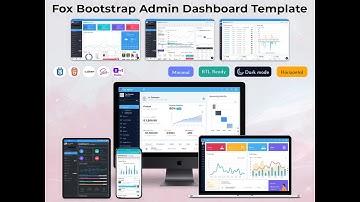 Feature-Rich Bootstrap Admin Dashboard Template with Clean UI, Charts, Widgets & Modern Layout