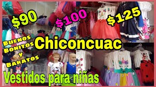 Vestidos para niñas económicos|Donde comprar vestidos económicos|Chiconcuac