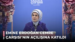 Emine Erdoğan, TOGEM-DER tarafından düzenlenen 4. Cemre Çarşısı’ndan video paylaştı