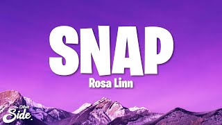 Rosa Linn - Snap (Lyrics) (Sped Up)