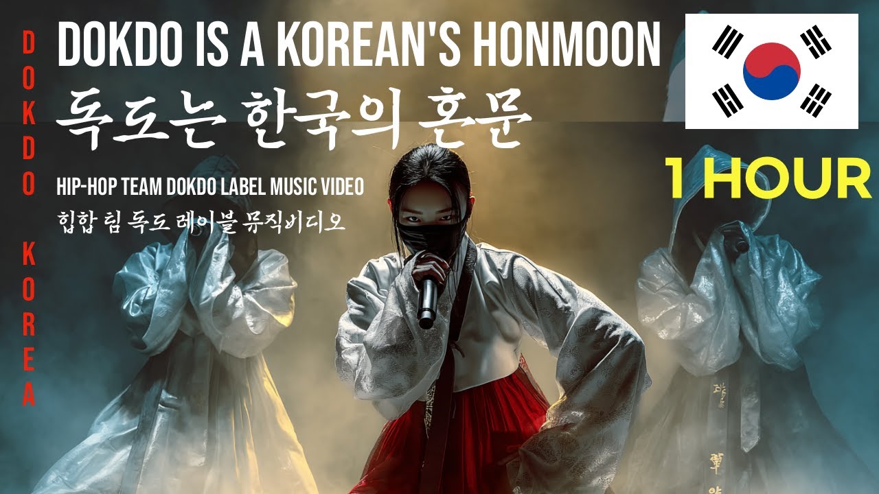 [1HOUR][독도는 한국의 혼문(ver1+2)🔥Dokdo is Korea’s Honmoon |노동요,애국심충전,스트레스해소,집중력 향상,경기전,장거리운전