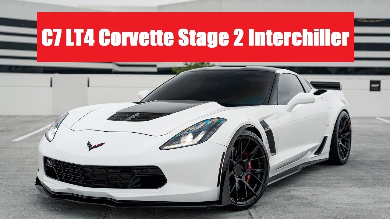 LT4 Corvette Stage 2 Interchiller YouTube