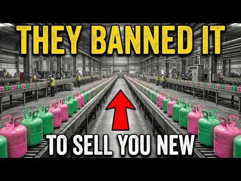 Why They Keep Banning Your Refrigerant (The Planned Obsolescence Trap) by HVAC Exposed