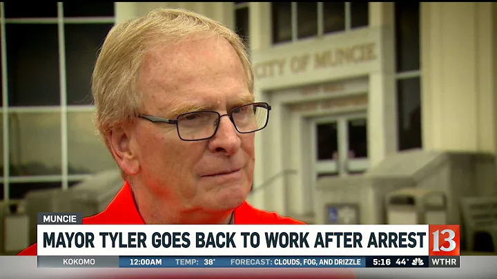 Mayor Tyler goes back to work after arrest