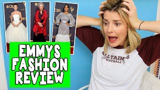 EMMY FASHION REVIEW // Grace Helbig