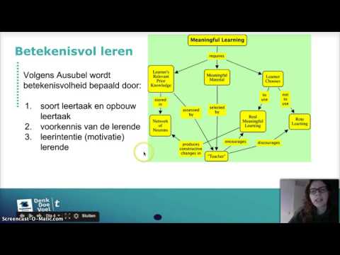 Betekenisvol versus betekenisloos leren