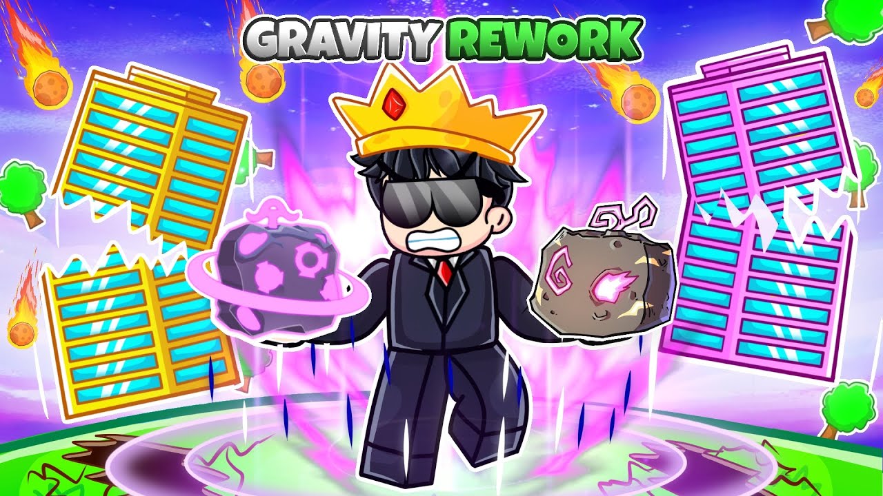GRAVITY REWORK in Blox Fruits Roblox!