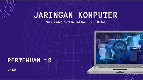 [12 Jaringan Komputer] VLSM