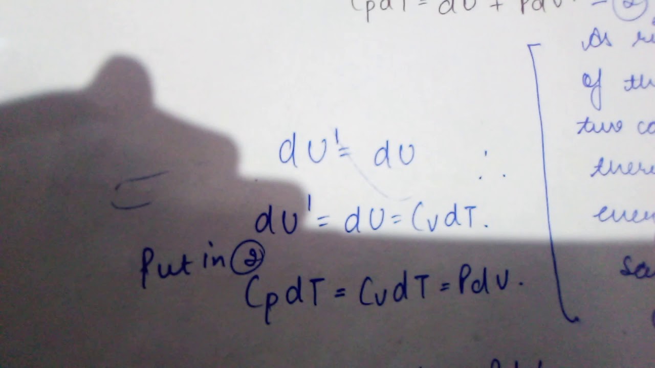 Mayer's formula (thermodynamics)