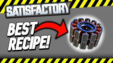 BEST RECIPE for STATORS in Satisfactory 1.0