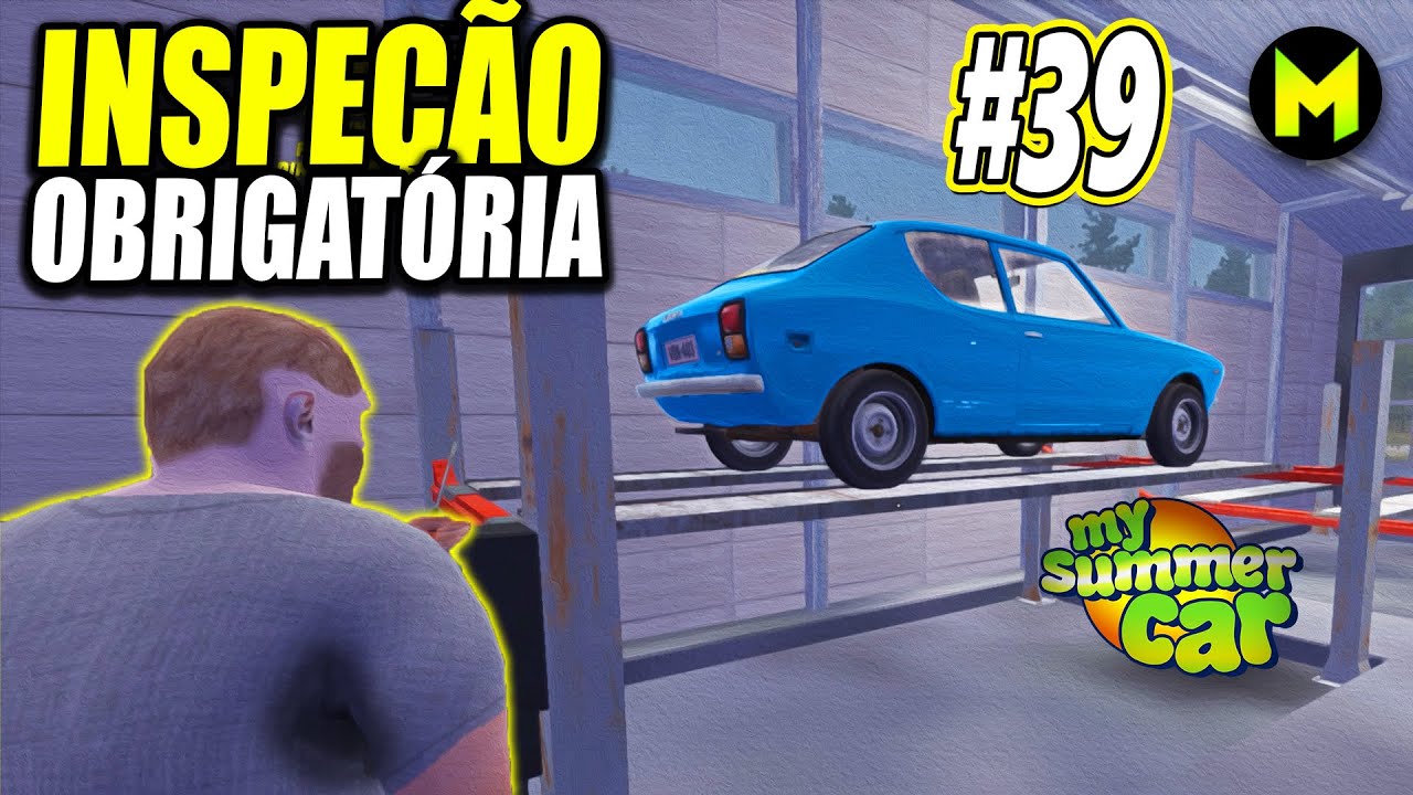 LEVANDO O SATSUMA PARA INSPEÇÃO OBRIGATÓRIA! MY SUMMER CAR - YouTube