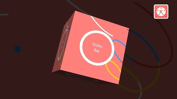 Create 3D cube intro in just few steps with KineMaster | Gorko Bal