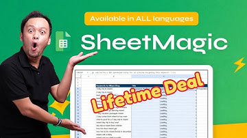 Sheetmagic Lifetime Deal | Boost Your Productivity with AI in Google Sheets
