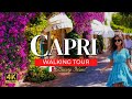 Capri italy 4k walking tour  breathtaking hidden gem