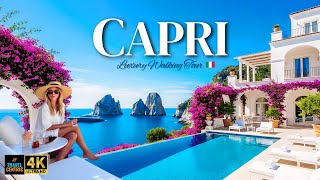 CAPRI 🇮🇹 Billionaire’s Paradise | Ultra-Luxurious 4K Walking Tour