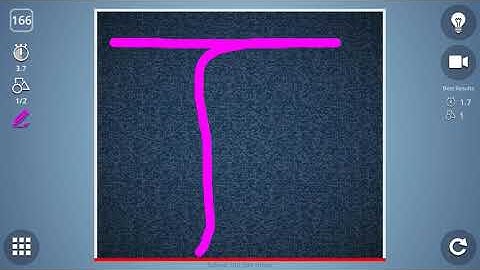 Brain It On! Level 166 In One Shape