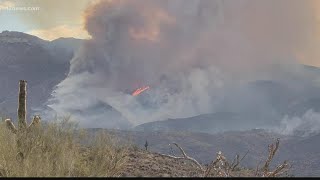 Wildfires in Arizona: July 8 morning update