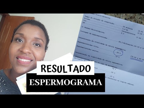 Resultado do ESPERMOGRAMA: valores de referência e tratamento l Roberta Rodrigues