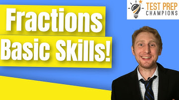 GED Math Fractions Basic Lessons for Beginners