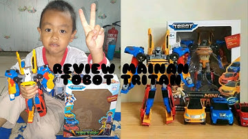 UNBOXING MAINAN TOBOT TRITAN || TOBOT X Y Z || MOBIL JADI ROBOT